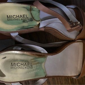 Michael Kors platform sandals, size 11